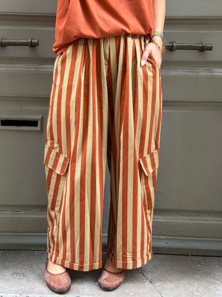 Pantalon MALIBU brique