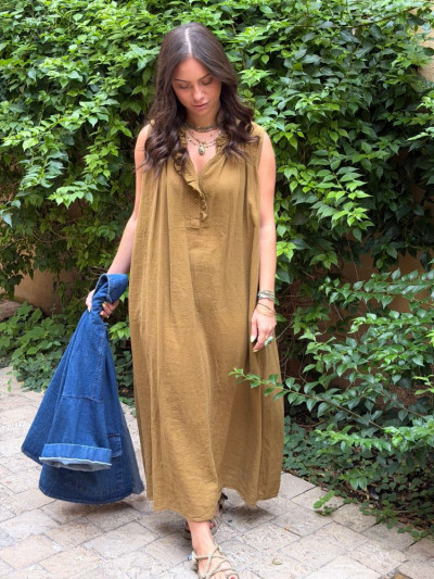 Robe ANNA tabac