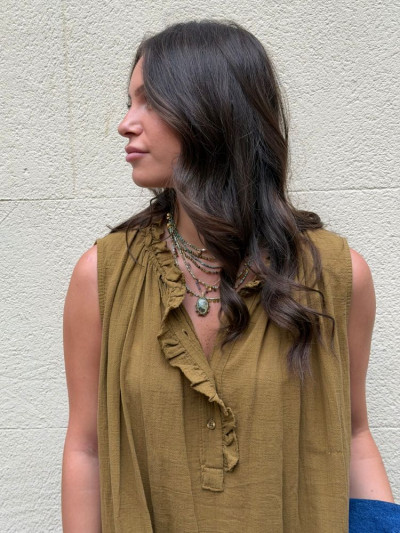 Robe ANNA tabac 2