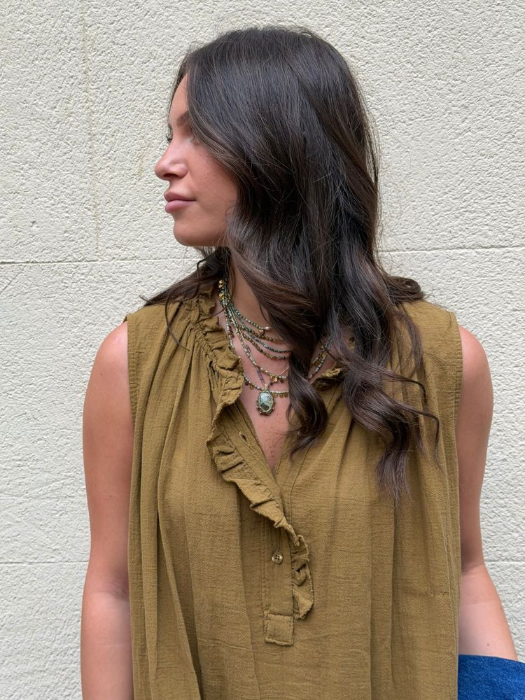 Robe ANNA tabac