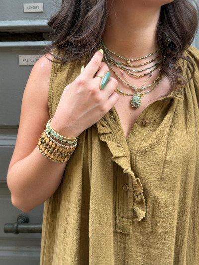 Robe ANNA tabac