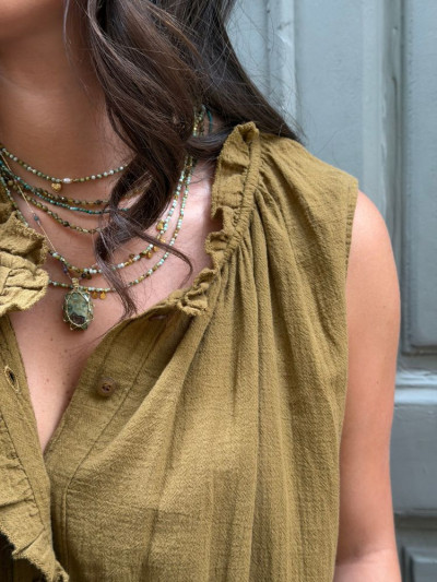 Robe ANNA tabac