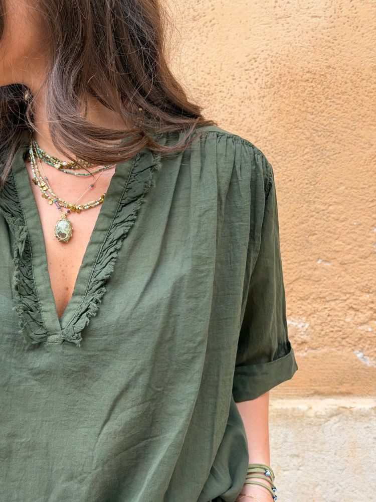 Blouse OSCAR kaki