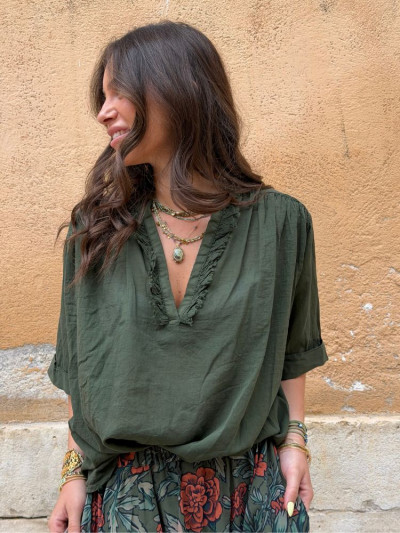 Blouse OSCAR kaki