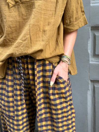 Pantalon DONNA safran