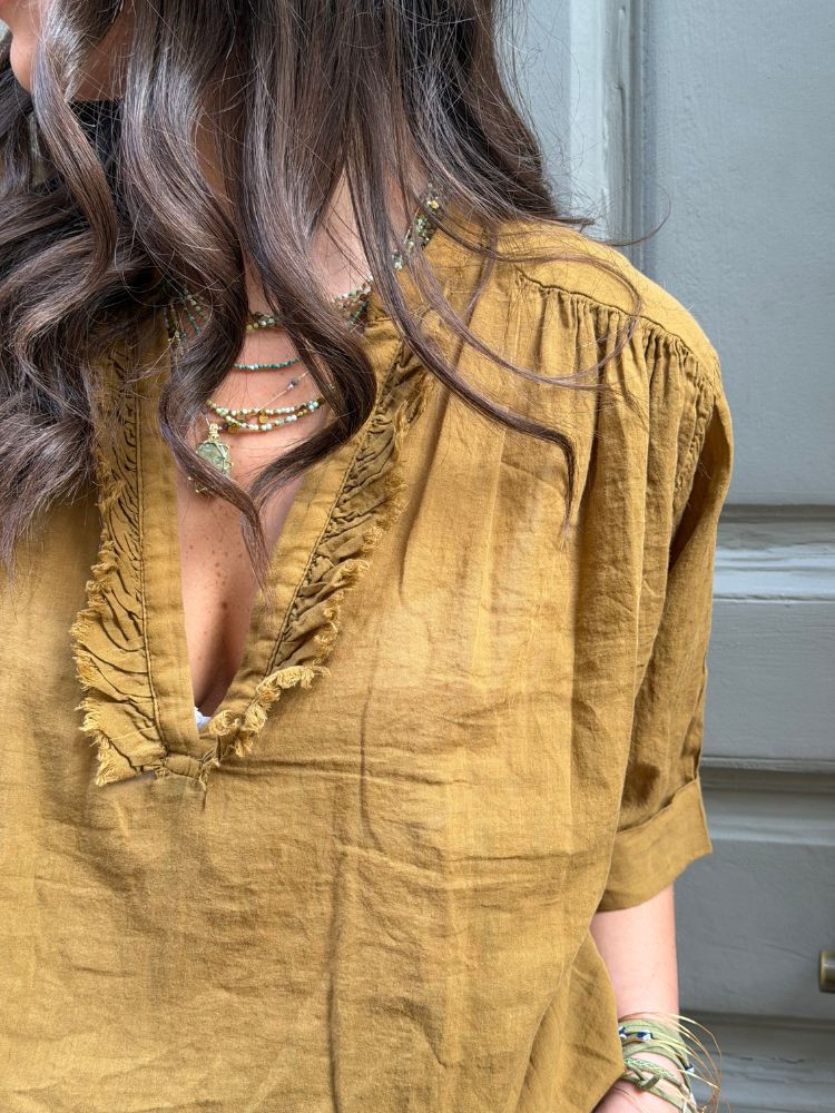 Blouse OSCAR tabac