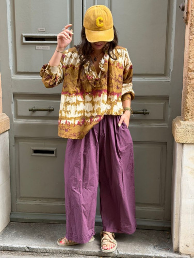 Blouse MONA frog 2