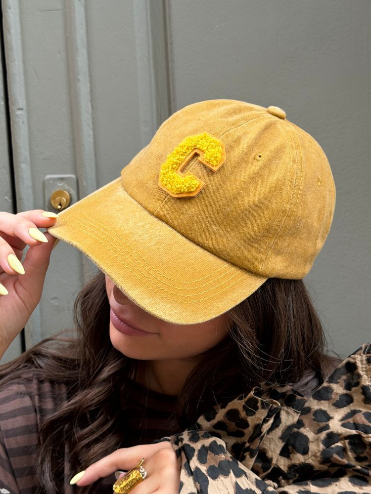 Casquette HOLA safran