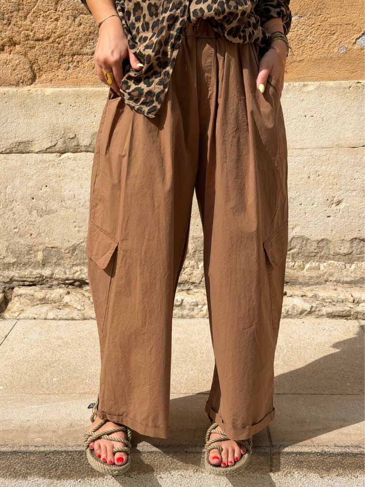 Pantalon SOLA camel