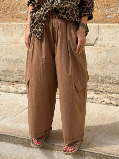 Pantalon SOLA camel