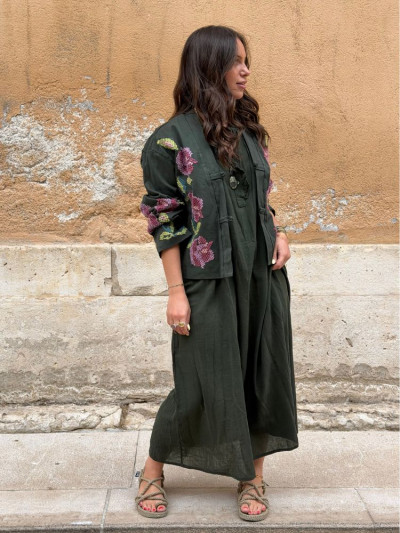 Veste NINON kaki 2