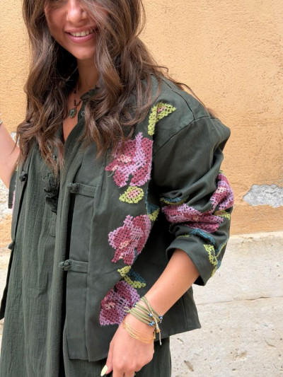 Veste NINON kaki
