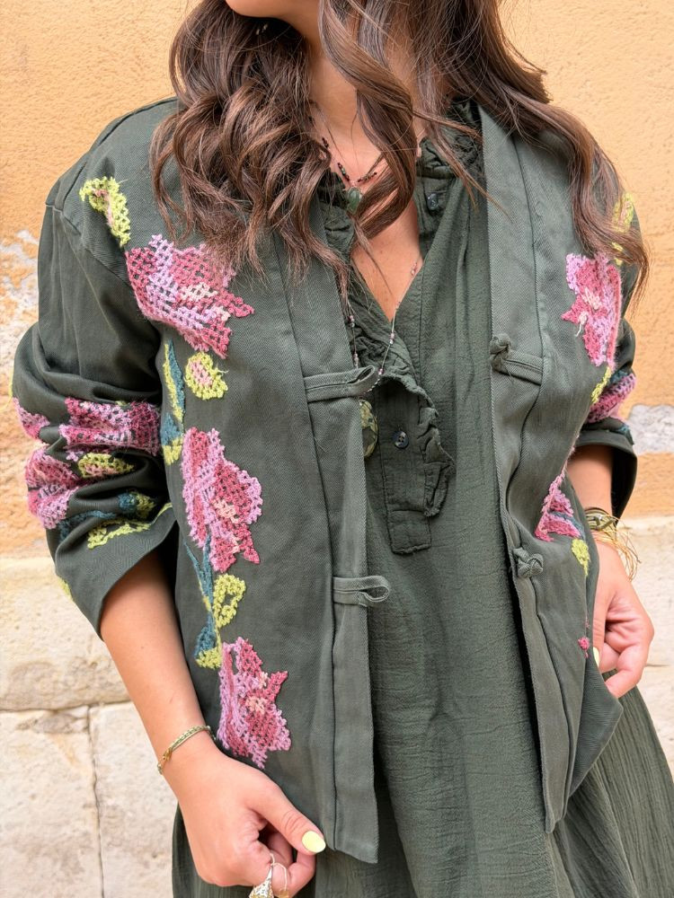 Veste NINON kaki