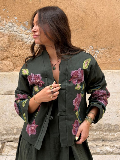 Veste NINON kaki