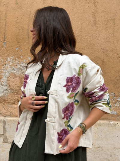 Veste NINON écru