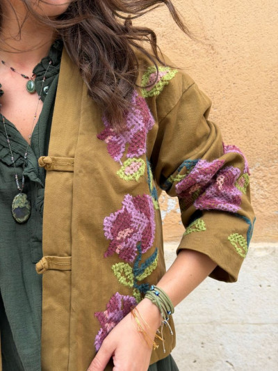Veste NINON tabac