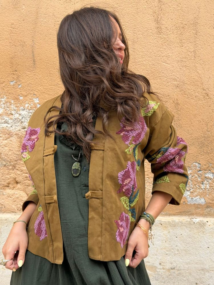 Veste NINON tabac