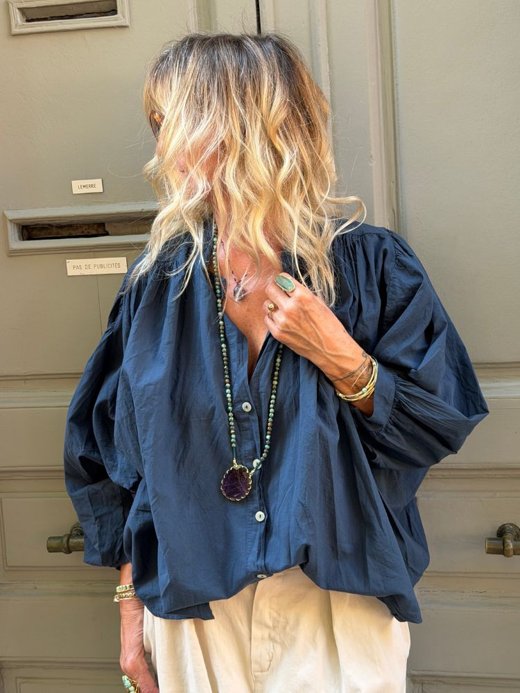 Chemise KIKI marine