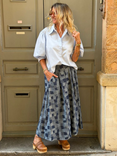 Chemise MILA bleu