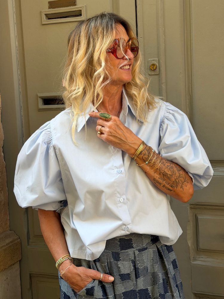 Chemise MILA bleu