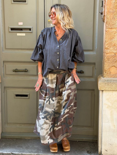 Chemise KIKI anthracite 2