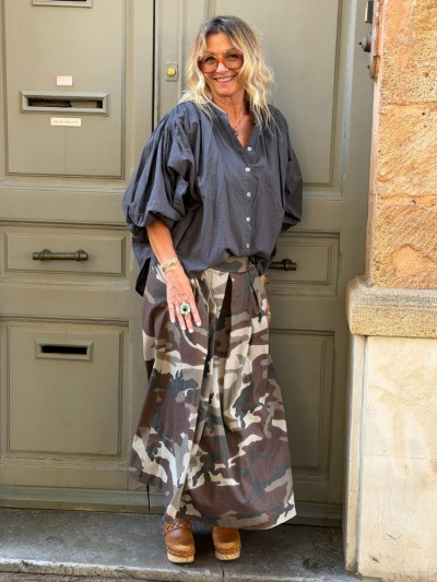 Chemise KIKI anthracite