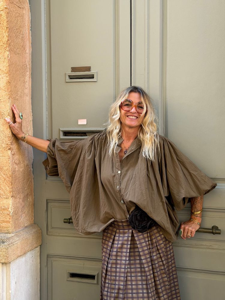 Chemise KIKI taupe