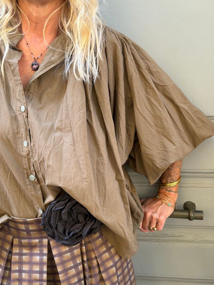Chemise KIKI taupe
