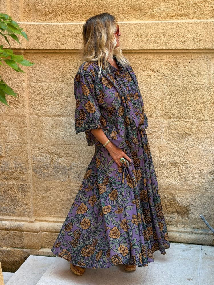 Jupe PAULINE violet