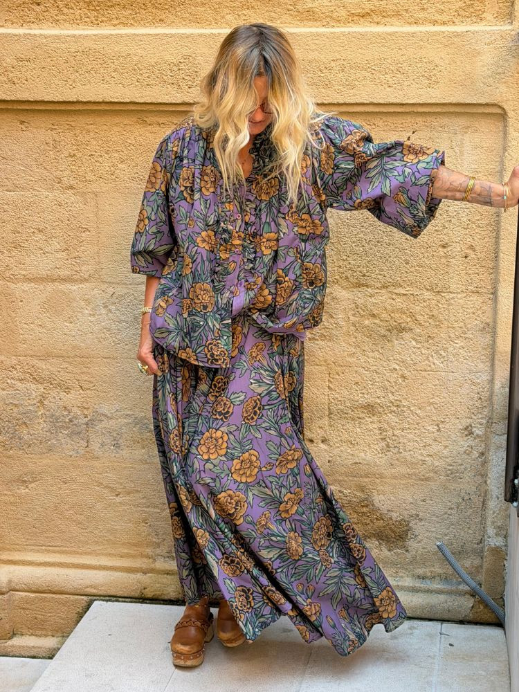 Jupe PAULINE violet