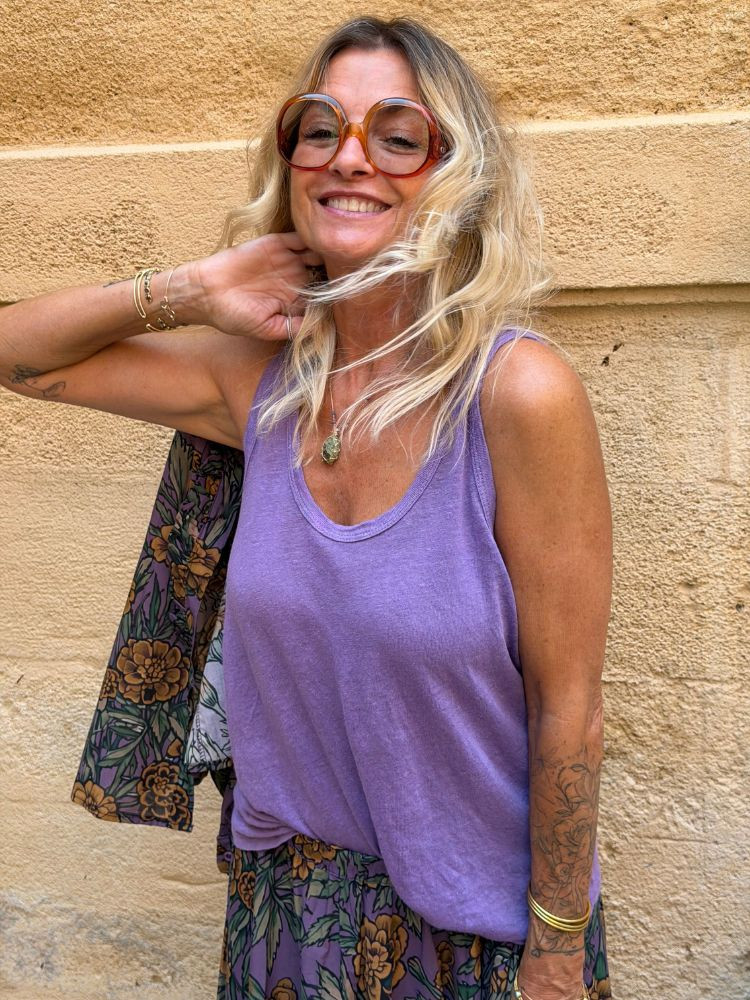 Débardeur JOY lilas