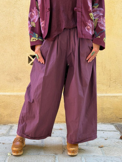 Pantalon NILA prune