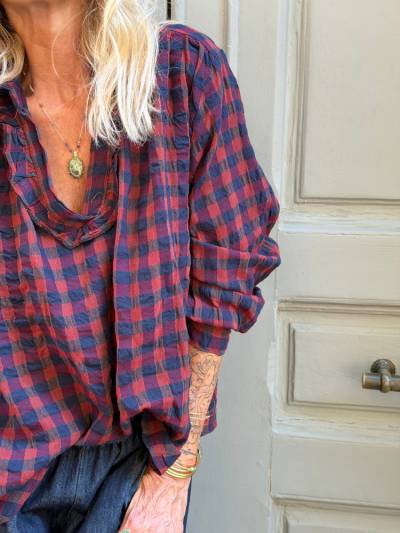 Blouse SIMONE bordeaux
