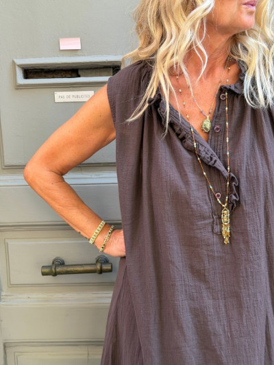 Robe ANNA choco