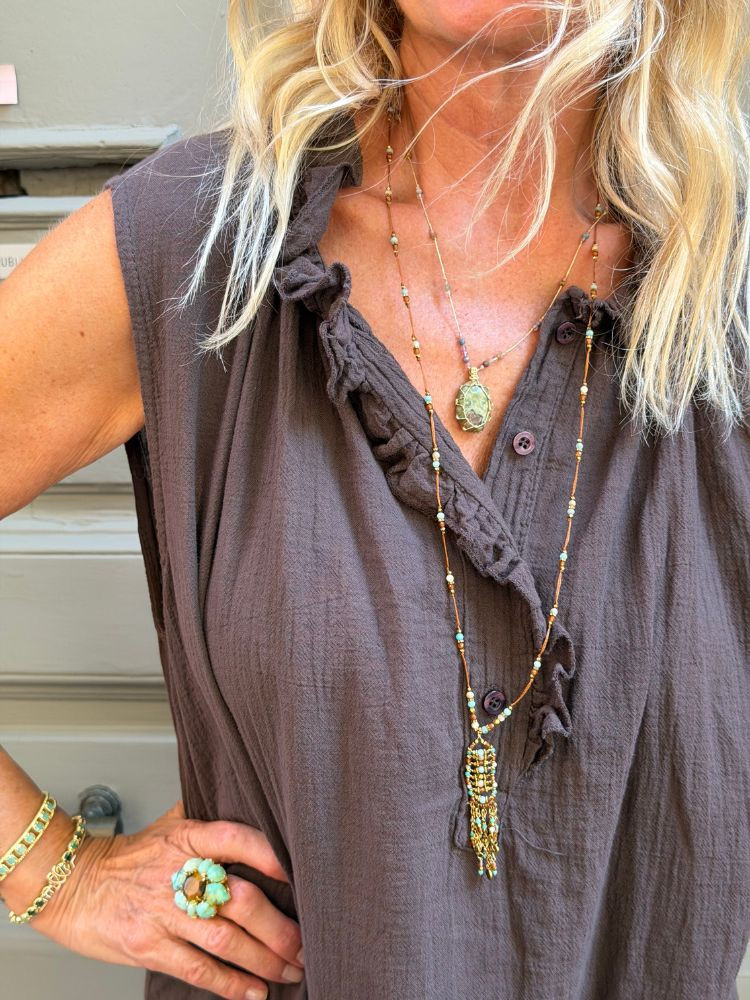 Robe ANNA choco
