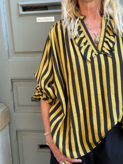 Blouse FILLIPA jaune