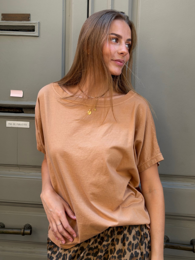 T-shirt NINE camel