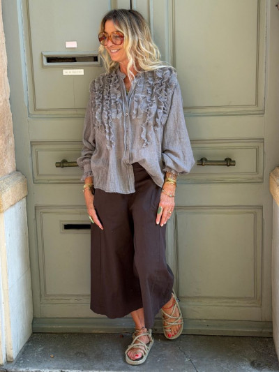 Chemise FIFOU gris 2
