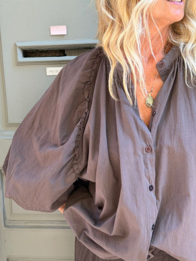 Chemise KIKI choco