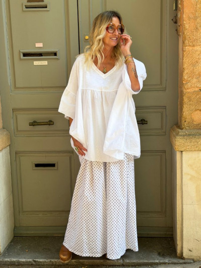 Pantalon MALO blanc