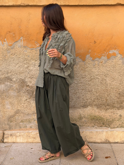 Chemise FIFOU kaki 2