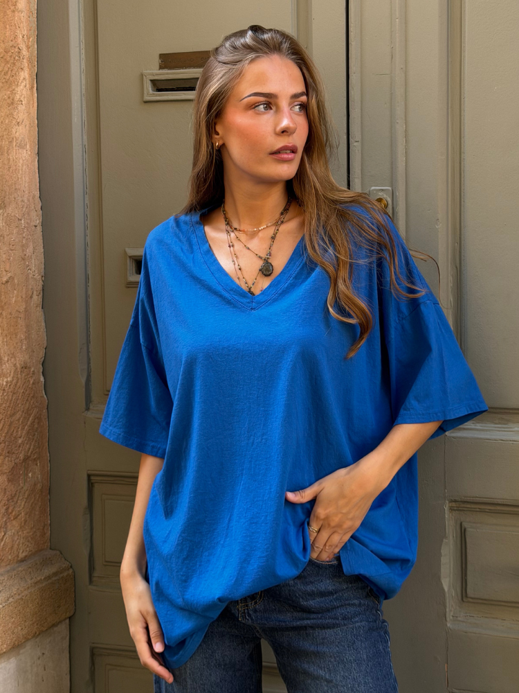 T-shirt TINA bleu roi
