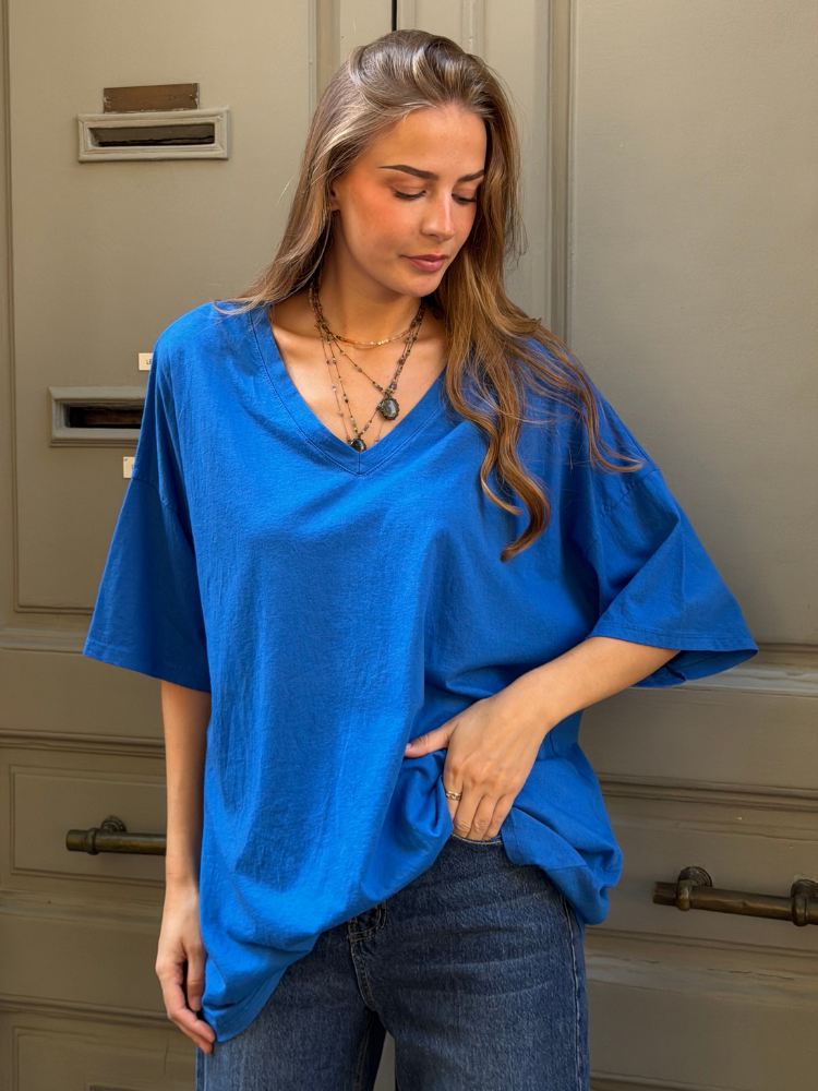 T-shirt TINA bleu roi