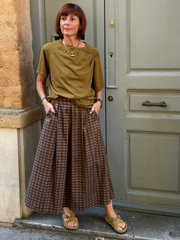 T-shirt TILANE tabac