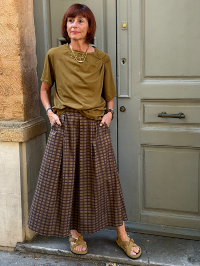 T-shirt TILANE tabac