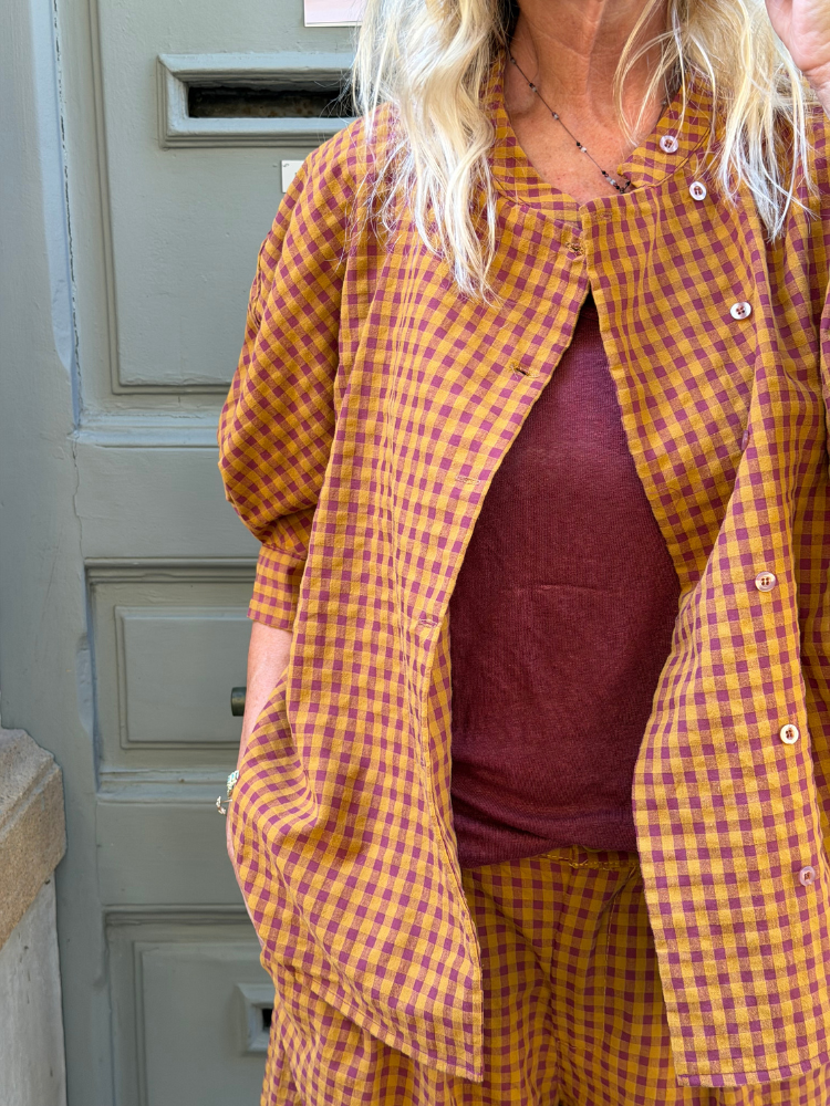Chemise PAULKA safran