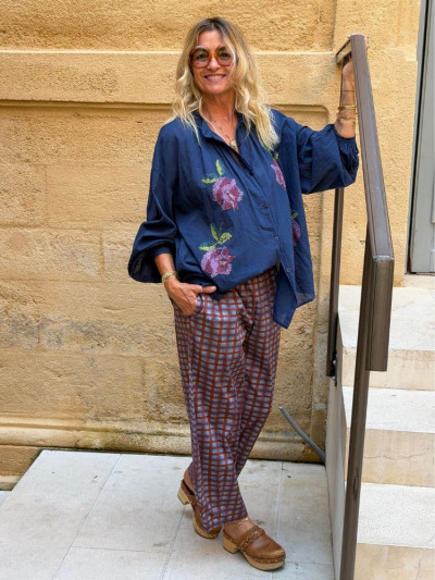 Pantalon ICE bleu