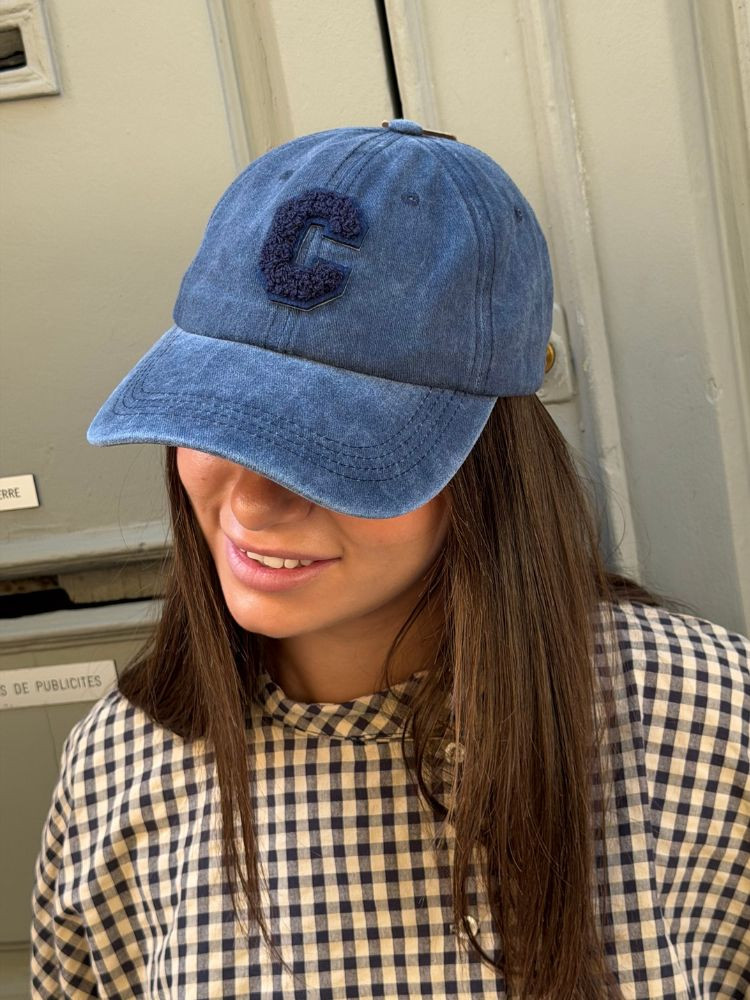 Casquette HOLA bleu marine
