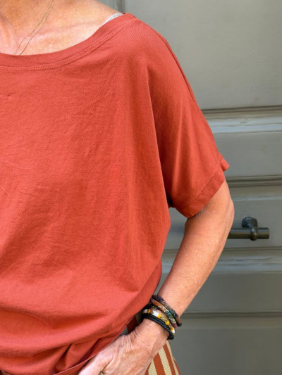 T-shirt PAUL terra cotta