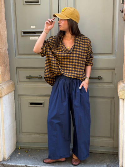 Blouse SIMONE jaune 2